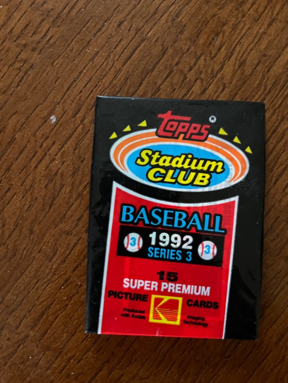 Topps Stadium Club Baseball Pack - Black & Red
